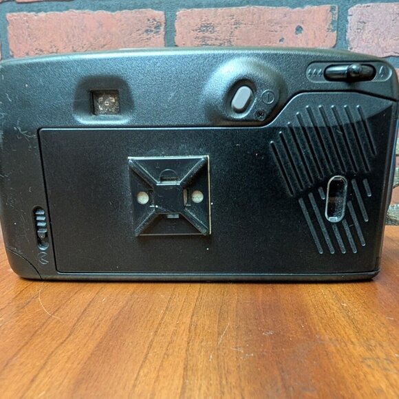 PENTAX Zoom 60-X 35mm 90s Y2K Point & Shoot Film Camera Black TESTED Works - Picture 5 of 11